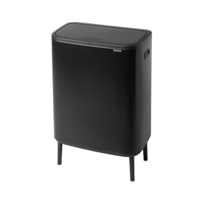 Bo Touch Bin Hi 60L - Matt Black