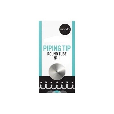 #1 S/S Round Piping Tip