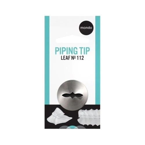 #112 Stainless Steel Lg Leaf Piping Tip