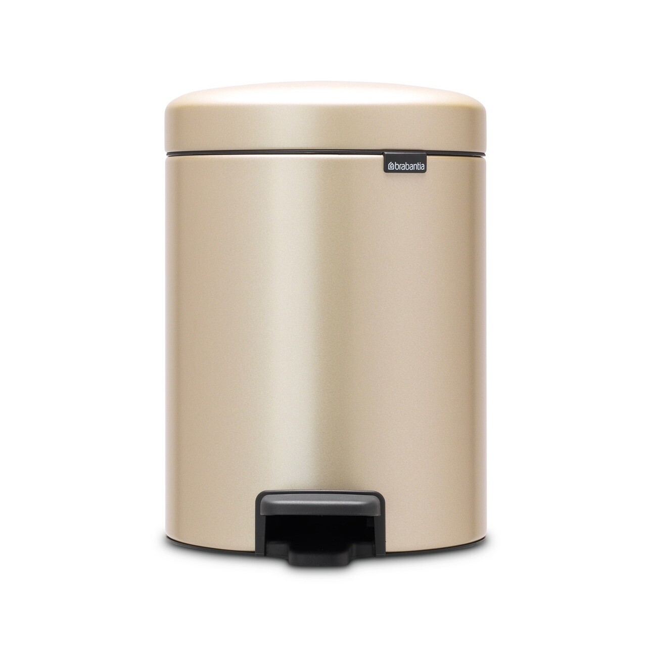 Brabantia  Pedal Bin Newicon 5L, Color: Metallic Gold