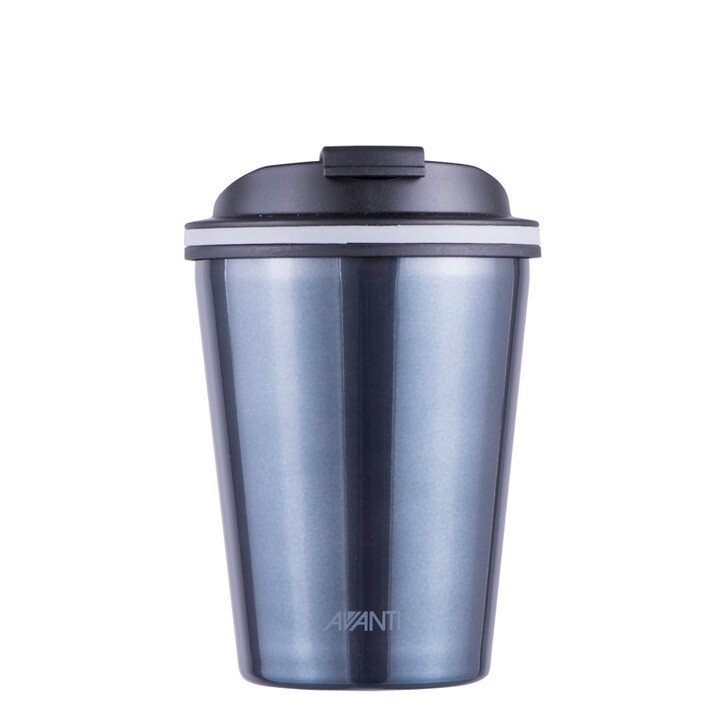 GOCUP Double Wall Insulated Cup - Steel Blue, Size: 236ml