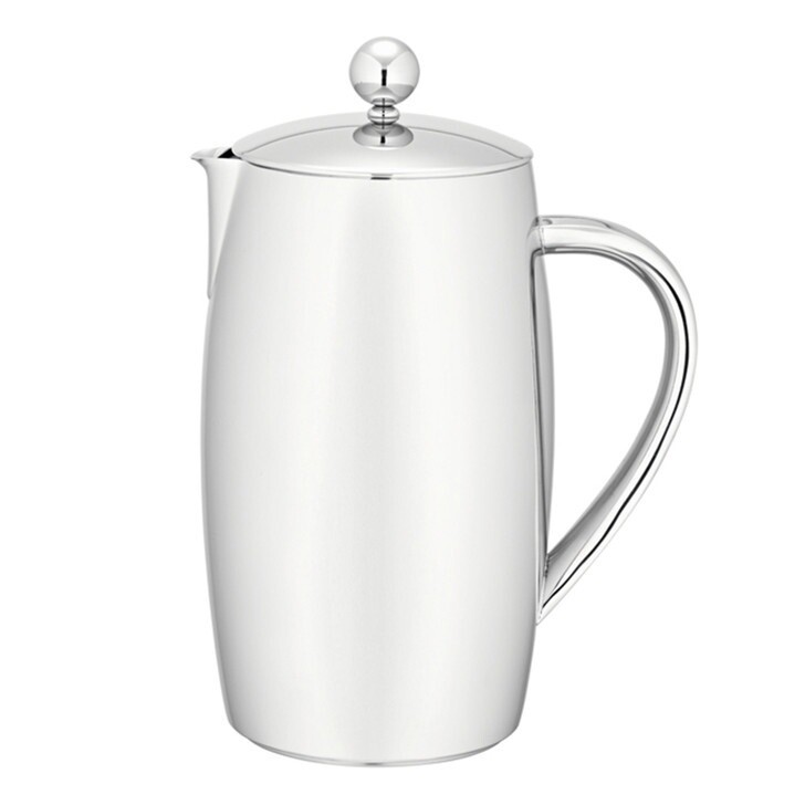 Deluxe Double Wall Coffee Plunger - 3 Sizes, Size: 8 Cup