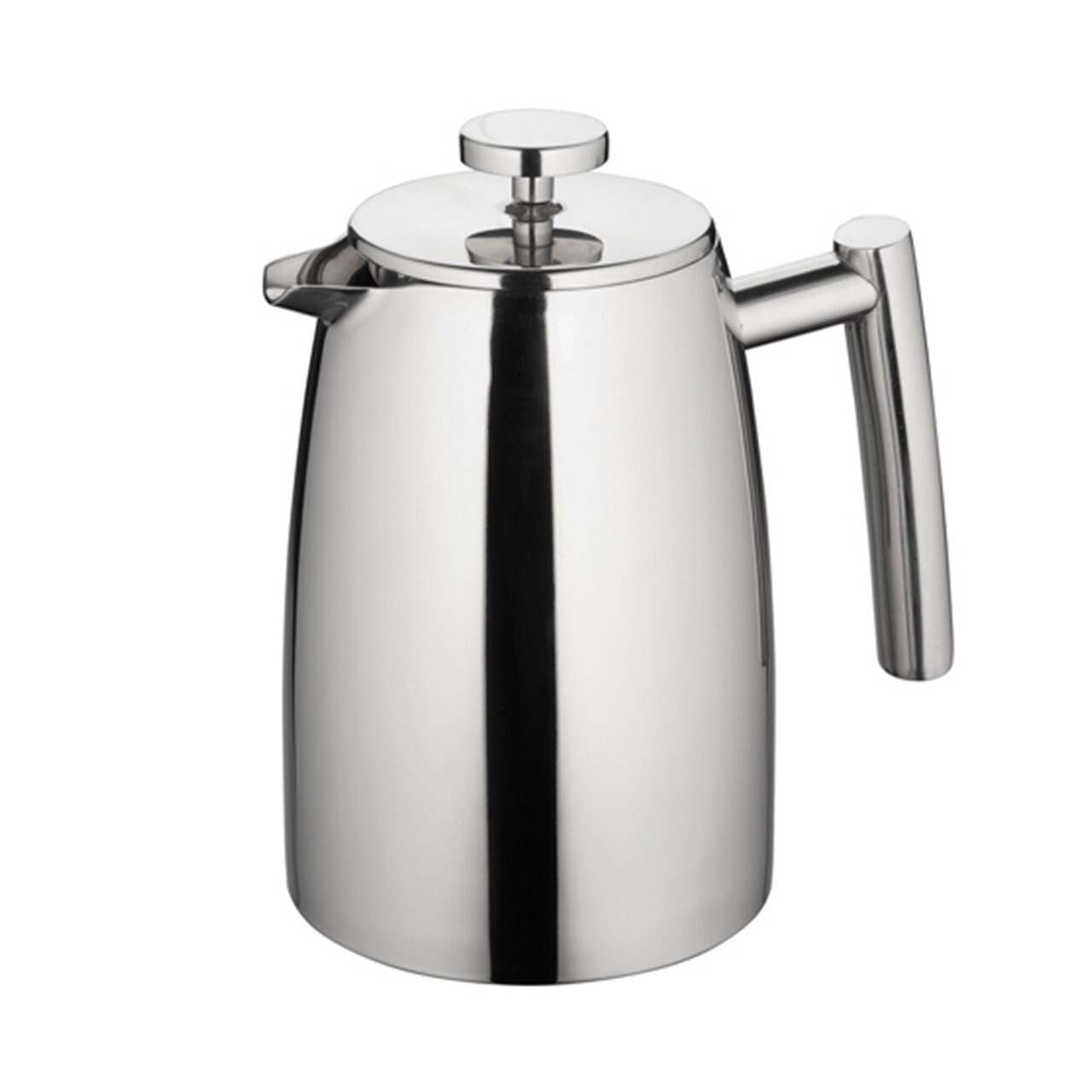Modena Twin Wall Coffee Plunger - 3 Sizes, Size: 350ml / 3 Cup - Stainless Steel
