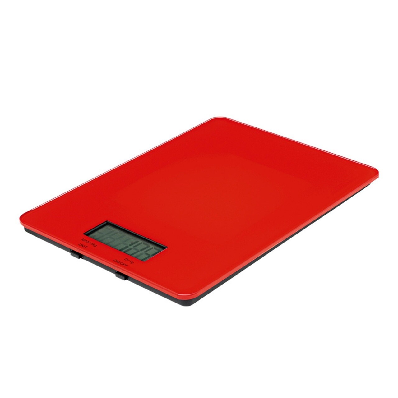 Digital Kitchen Scales 5kg - 3 Colors, Color: Red