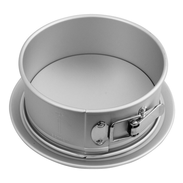 Silver Anodised Springform Cake Pan, Range: 20 X 7.5CM