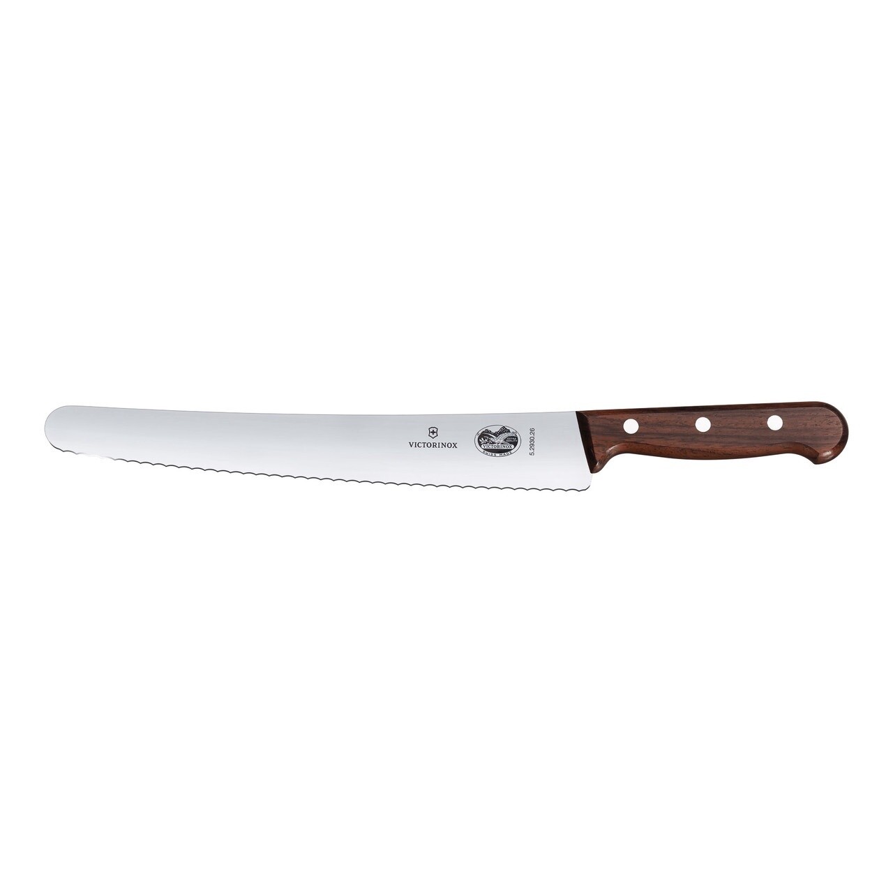 Pastry Knife - Wavy Edge, Color: Wood
