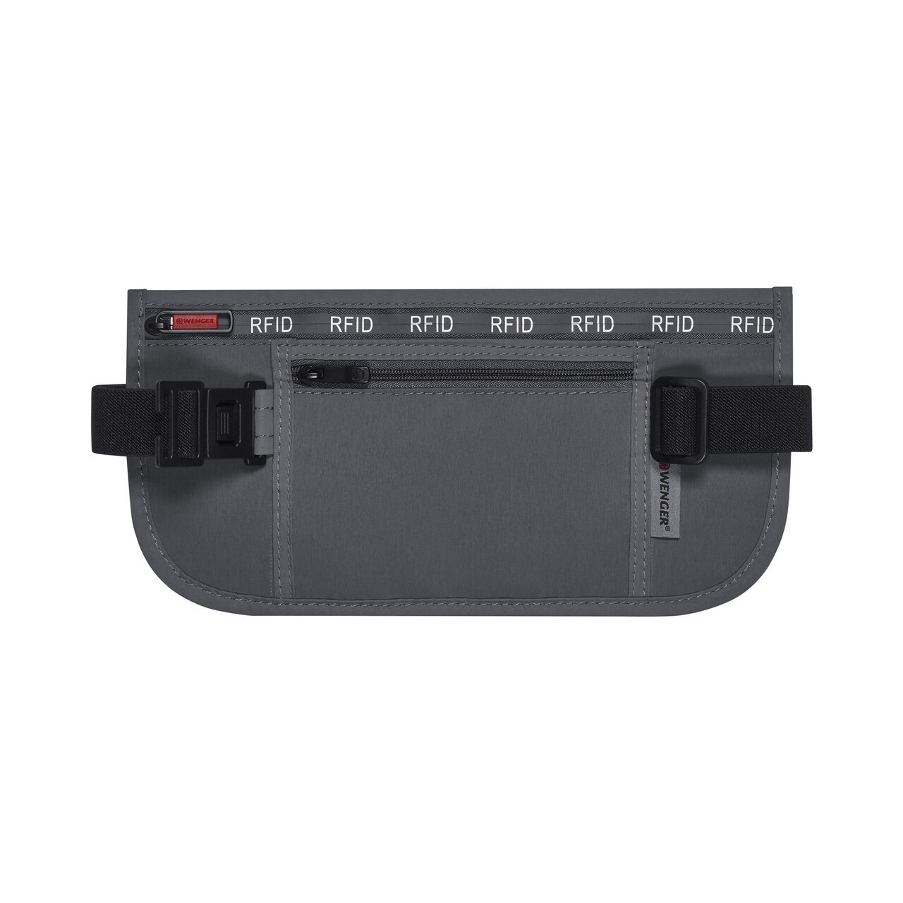 Waist Belt with RFID Pocket Grey