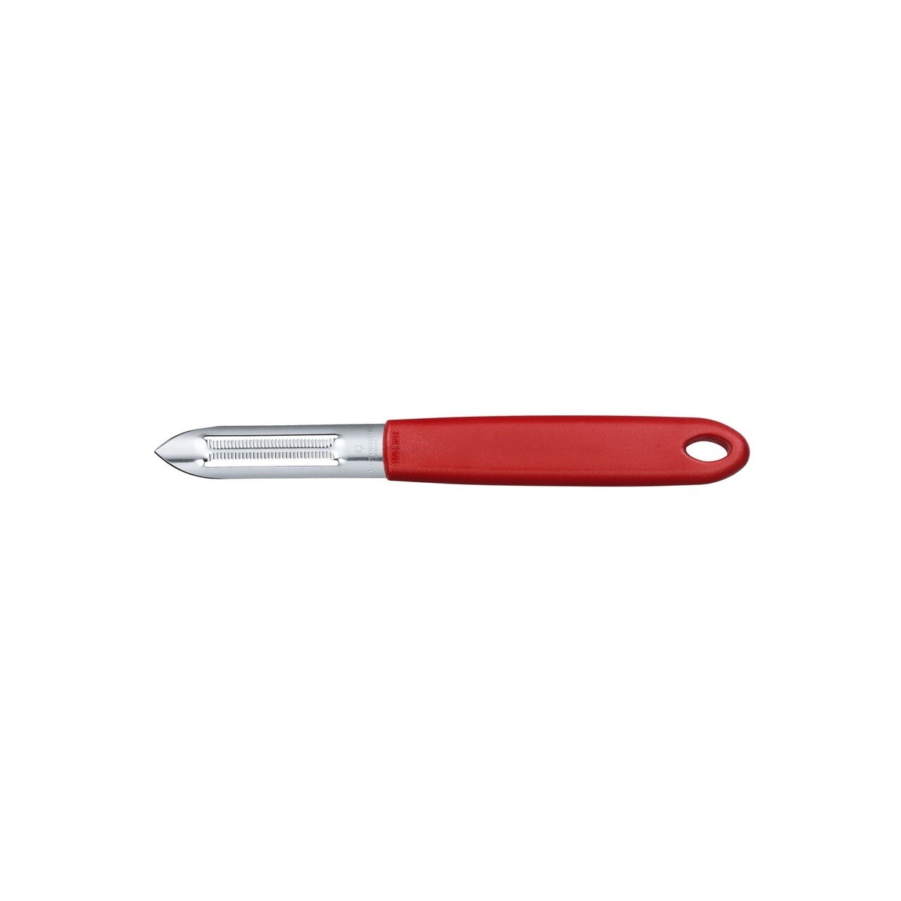 Peeler - Serrated Double Edge - 5 Colors, Color: Red