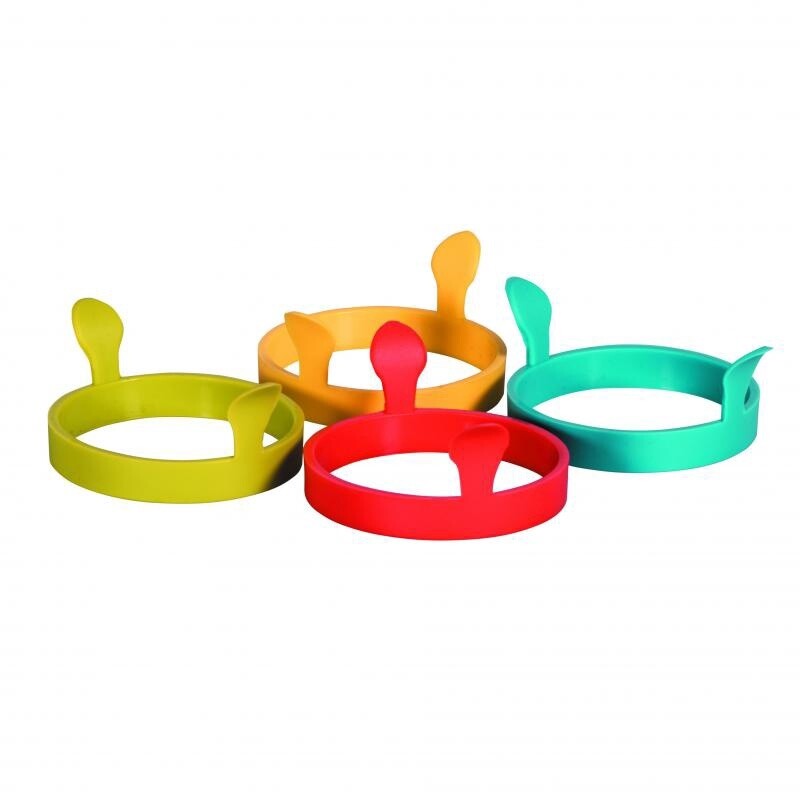 Silicone Egg Rings (Assorted Colour)