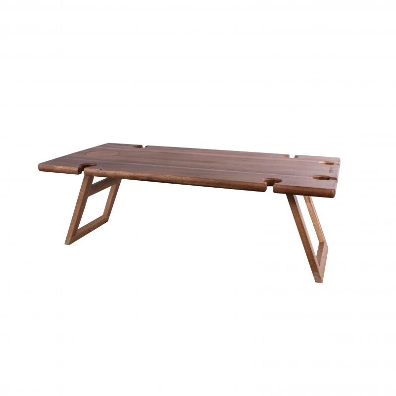 Folding Picnic Table Rectangular Large - Acacia Wood