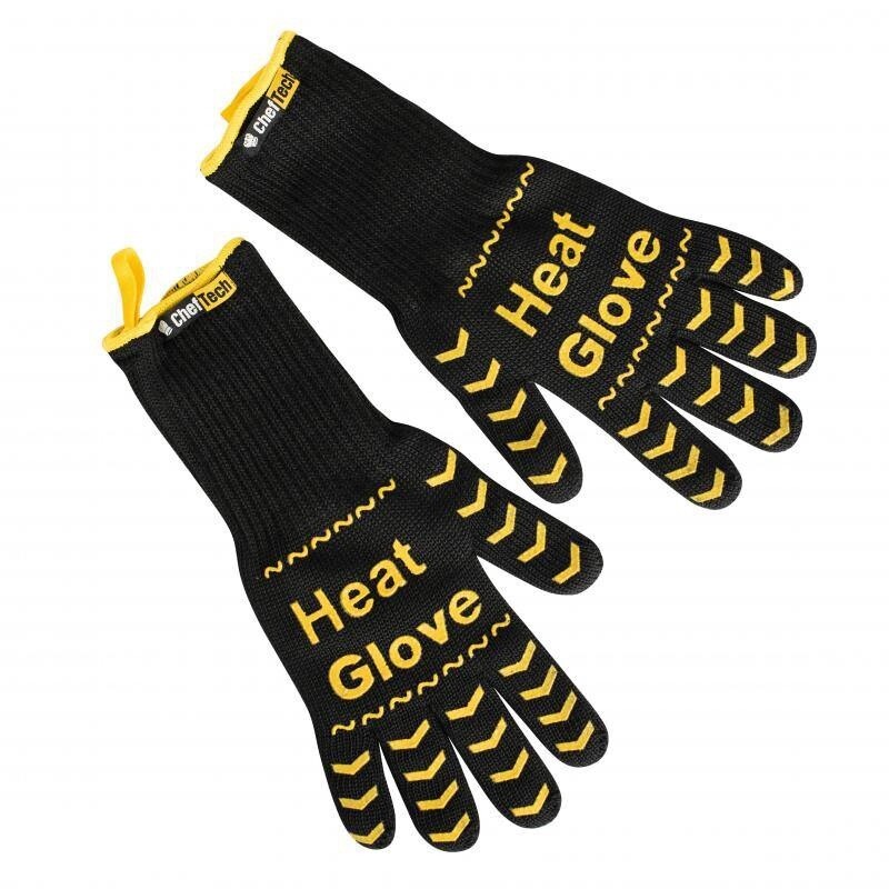 Heat Resistance Glove Black And Yellow