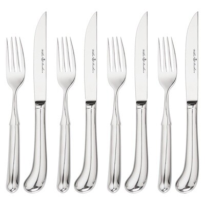 Pistol 8P Stirling Knife &amp; Fork Set