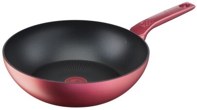 Daily Chef Red Non-Stick Induction Wok 28Cm