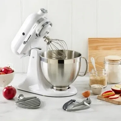 Electric mixers and attachments