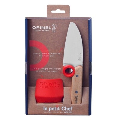 Opine Le Petit Chef Kitchen Knife Stainless Steel 10cm   Finger Protector