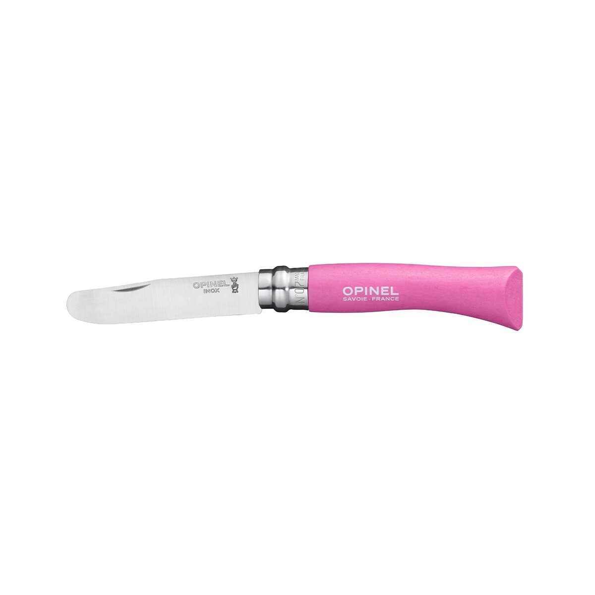 My First Opinel #07 Round Ended Fuchsia 8Cm