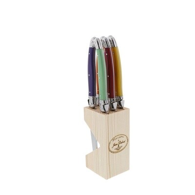 Maison Mixed Colours - 6Pc Steak Knife Set 1.2mm
