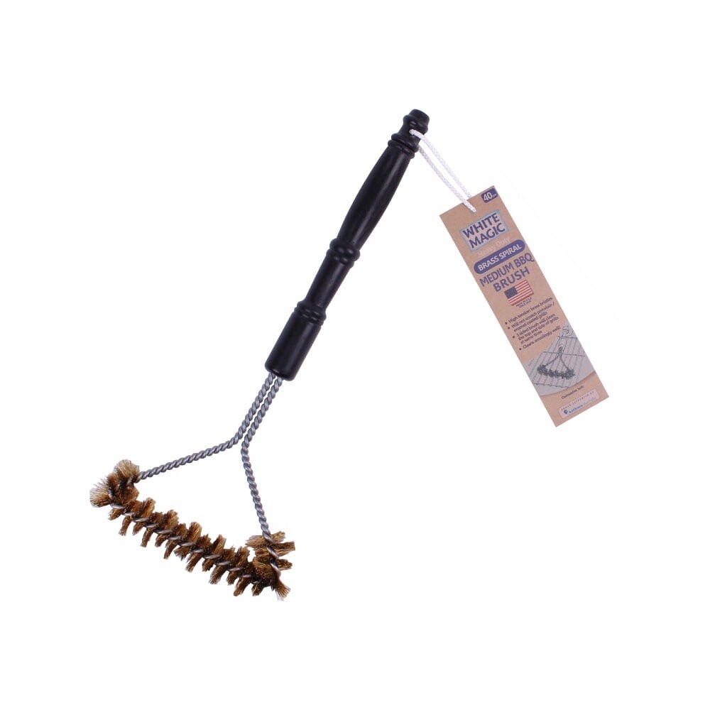 Usa Brushware Medium Brass Spiral Barbecue Brush