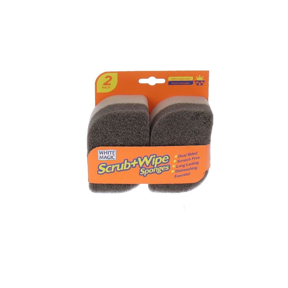 Scrub + Wipe Sponge