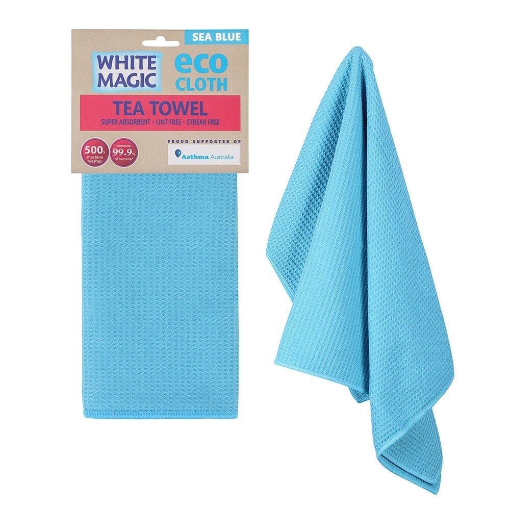 Tea Towel Single - Sea Blue