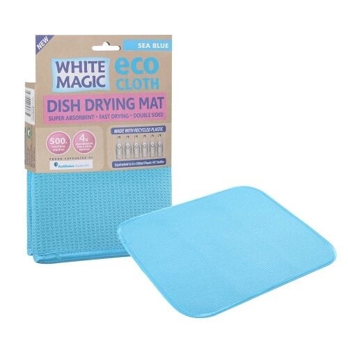 Dish Drying Mat - Sea Blue