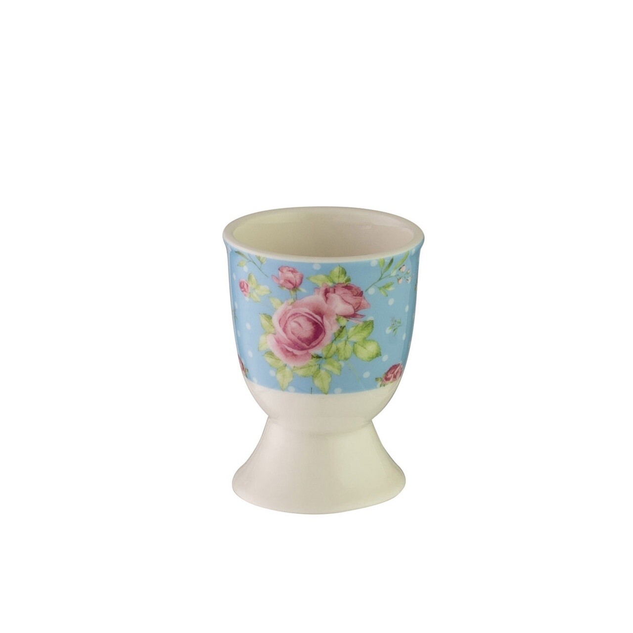 Egg Cup - Rose Blue