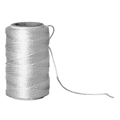 Butchers Twine With Cutter-White