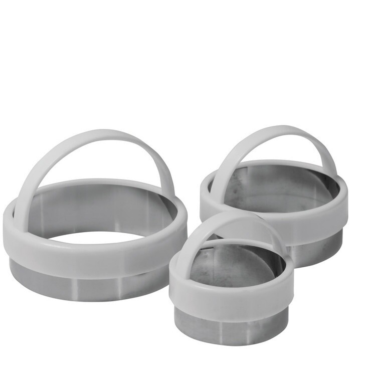 Straight Edge Cookie Cutters 3 Piece