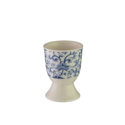 Egg Cup - China Blue Scroll