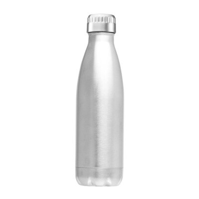 Fluid Vacuum Bottle - Natural Stainless Steel
