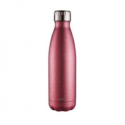 Fluid Bottle 500ml - Glitter Blush