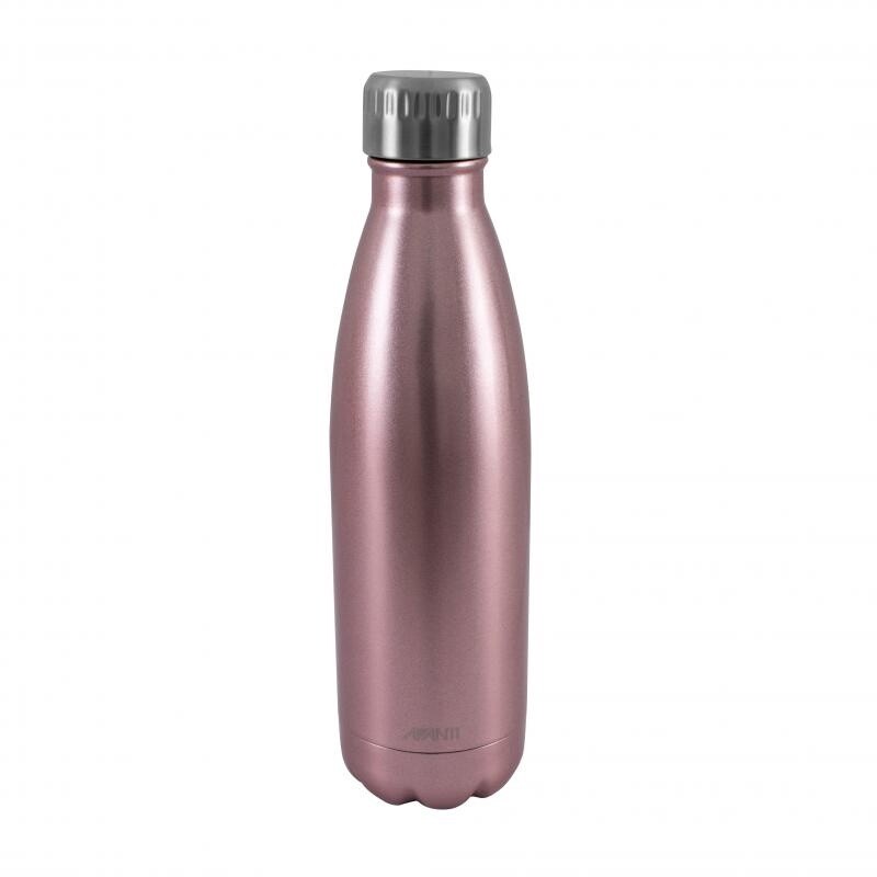 Fluid Vacuum Bottle - Rose Gold, Size: 500ml