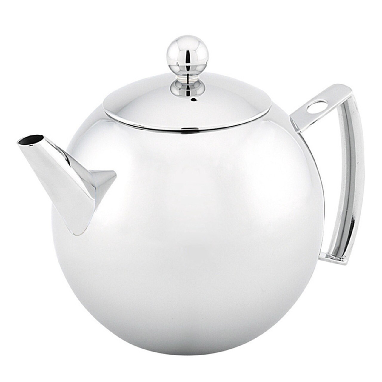 Mondo Teapot 900ml / 6 Cup - Stainless Steel