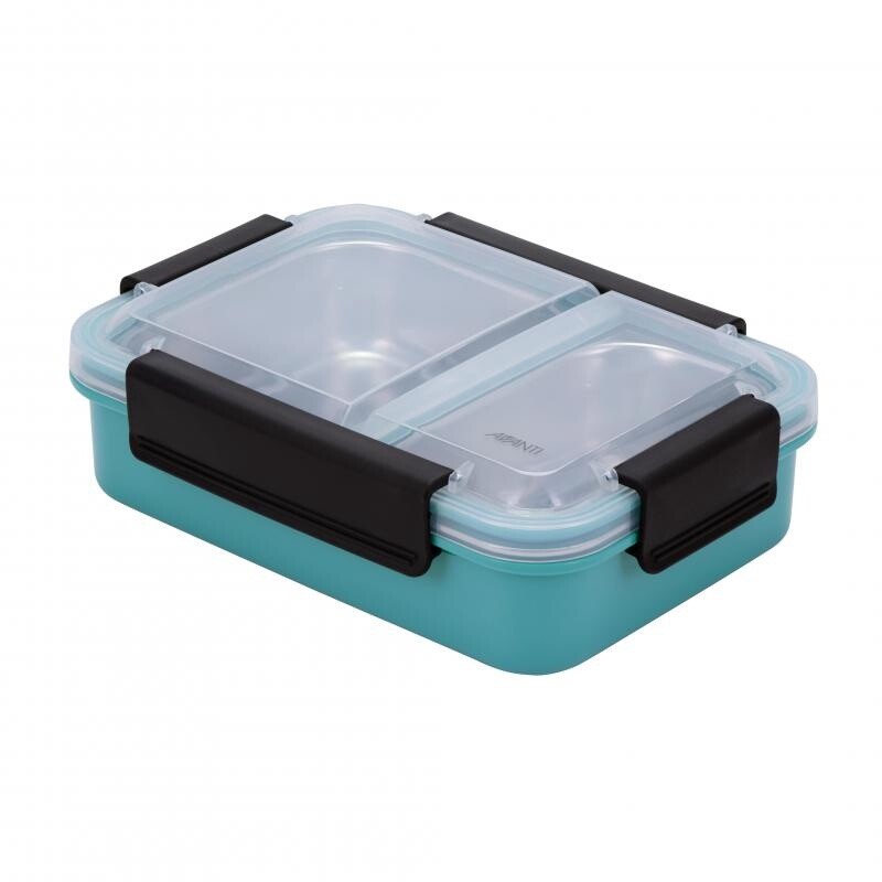 2 Compartment Lunch Box - 800Ml - Turquoise