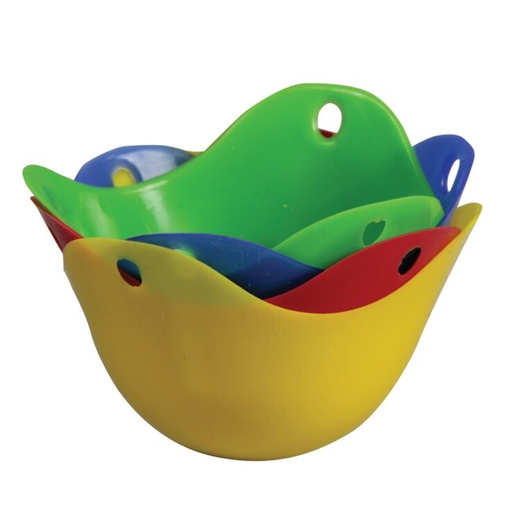Silicone Egg Poach Cradle Set Of 4