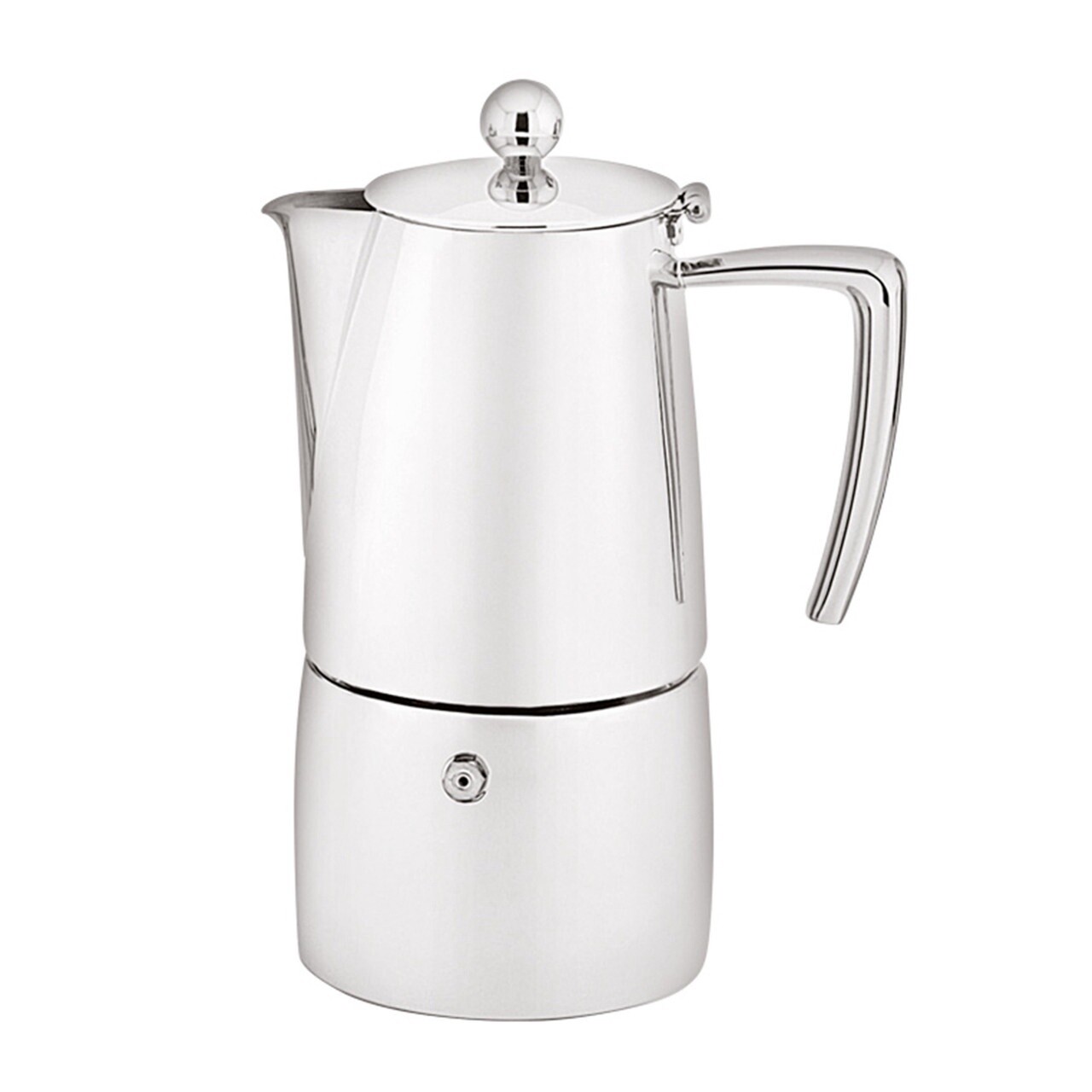 Art Deco Espresso Maker - 6 Cup / 300Ml - Stainless Steel