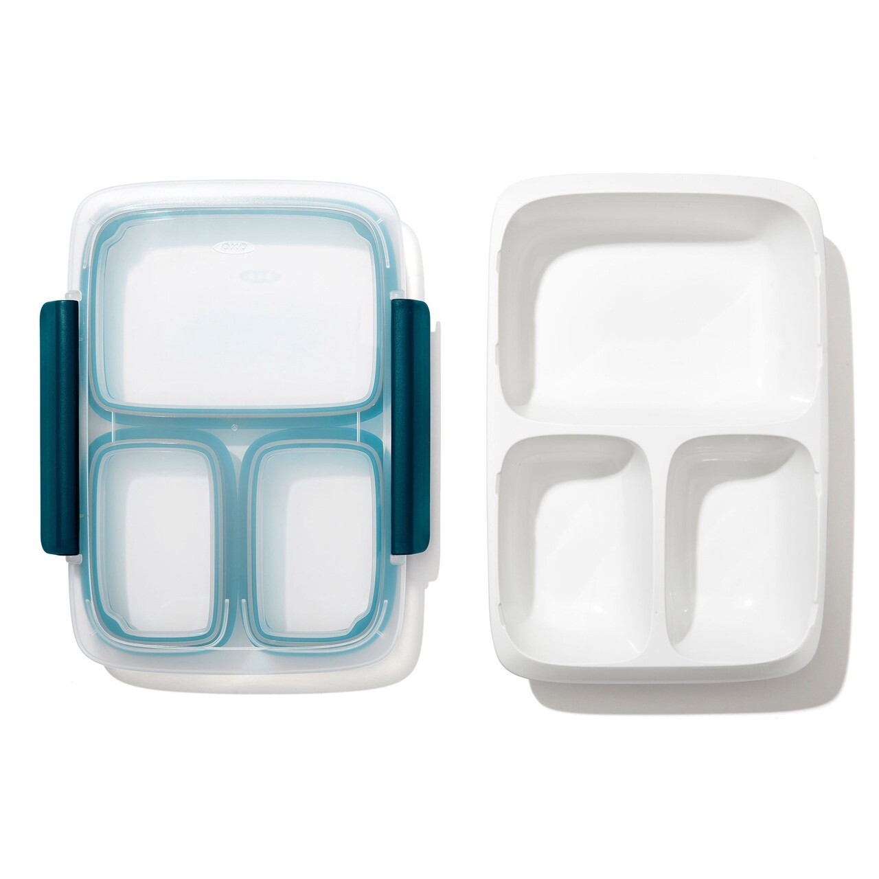 Prep &amp; Go 4.1-Cup Divided Container