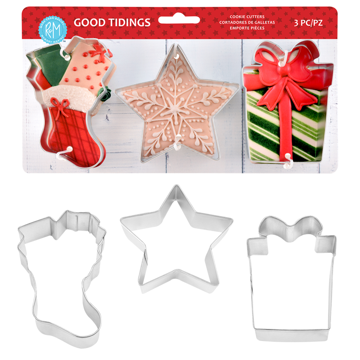 Good Tidings Cookie Cutter Set 3