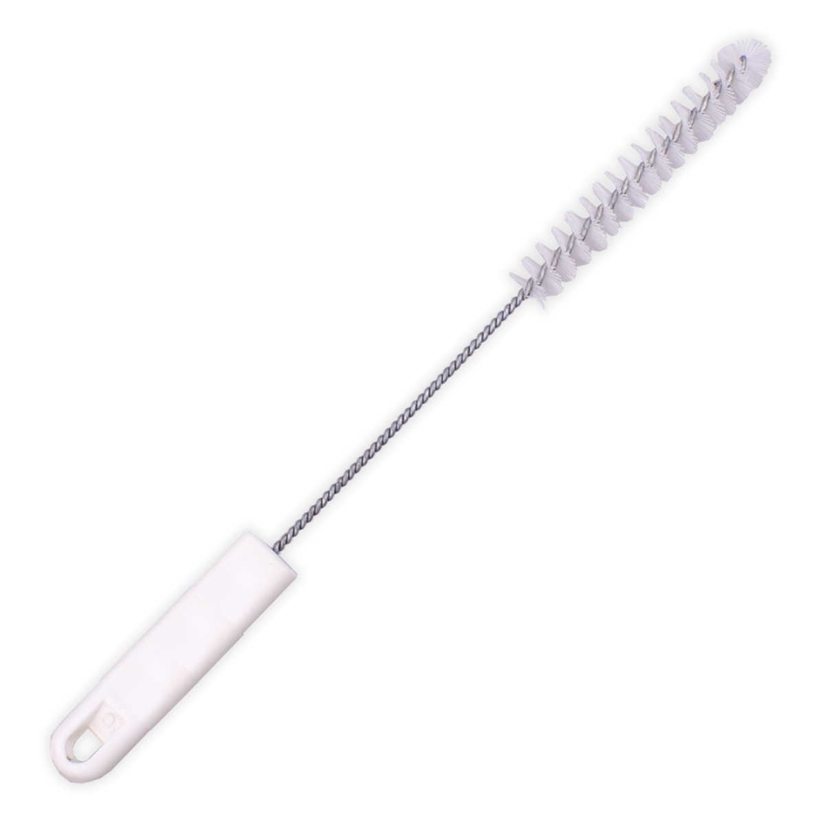 Teapot Spout Bottle Brush - White