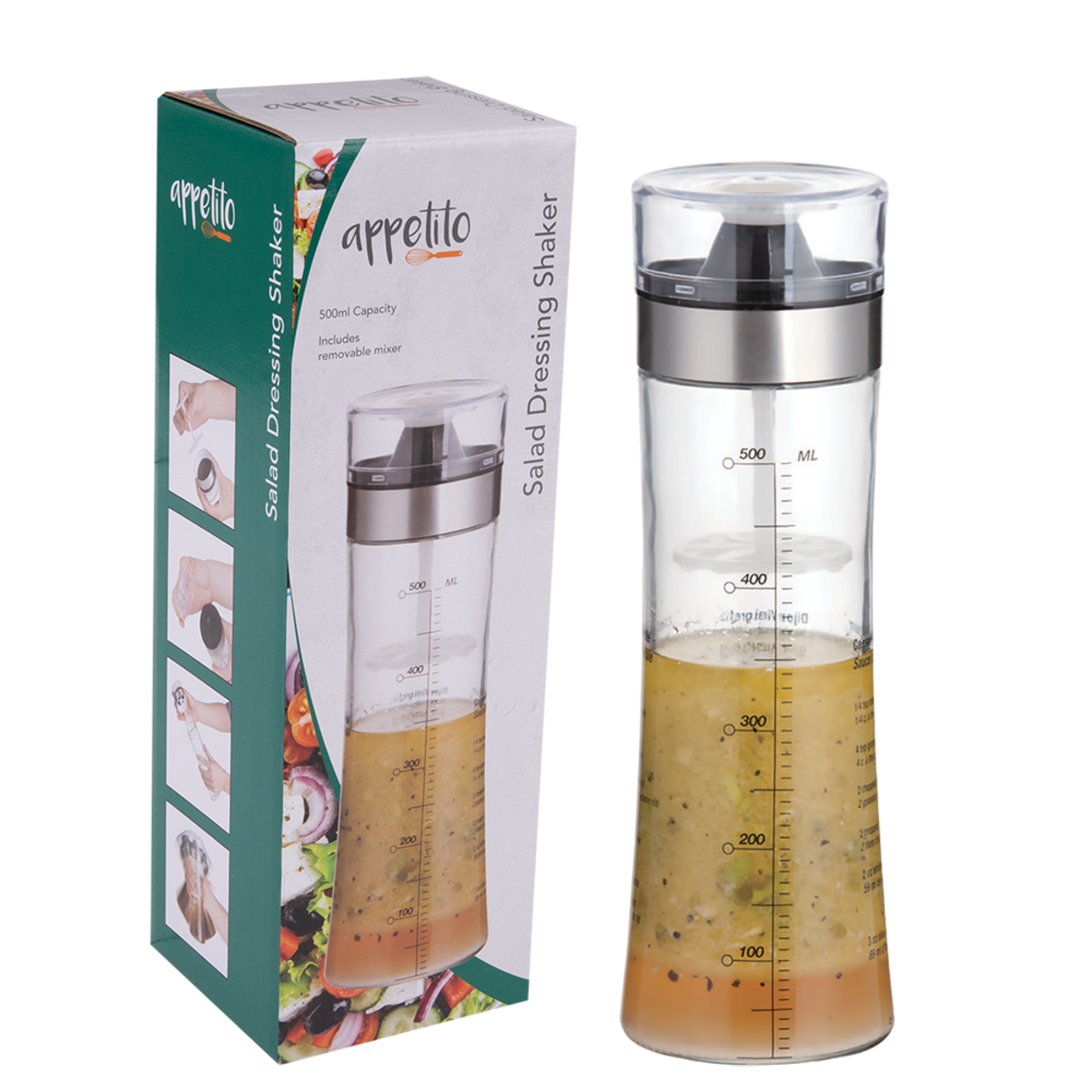 Salad Dressing Shaker 500ml
