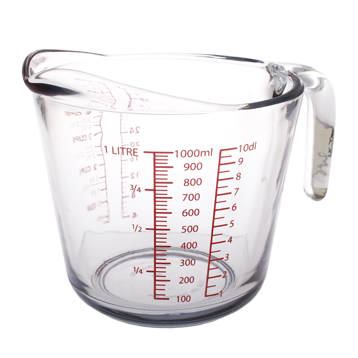 Glass Measure Jug 4 Cup/1L