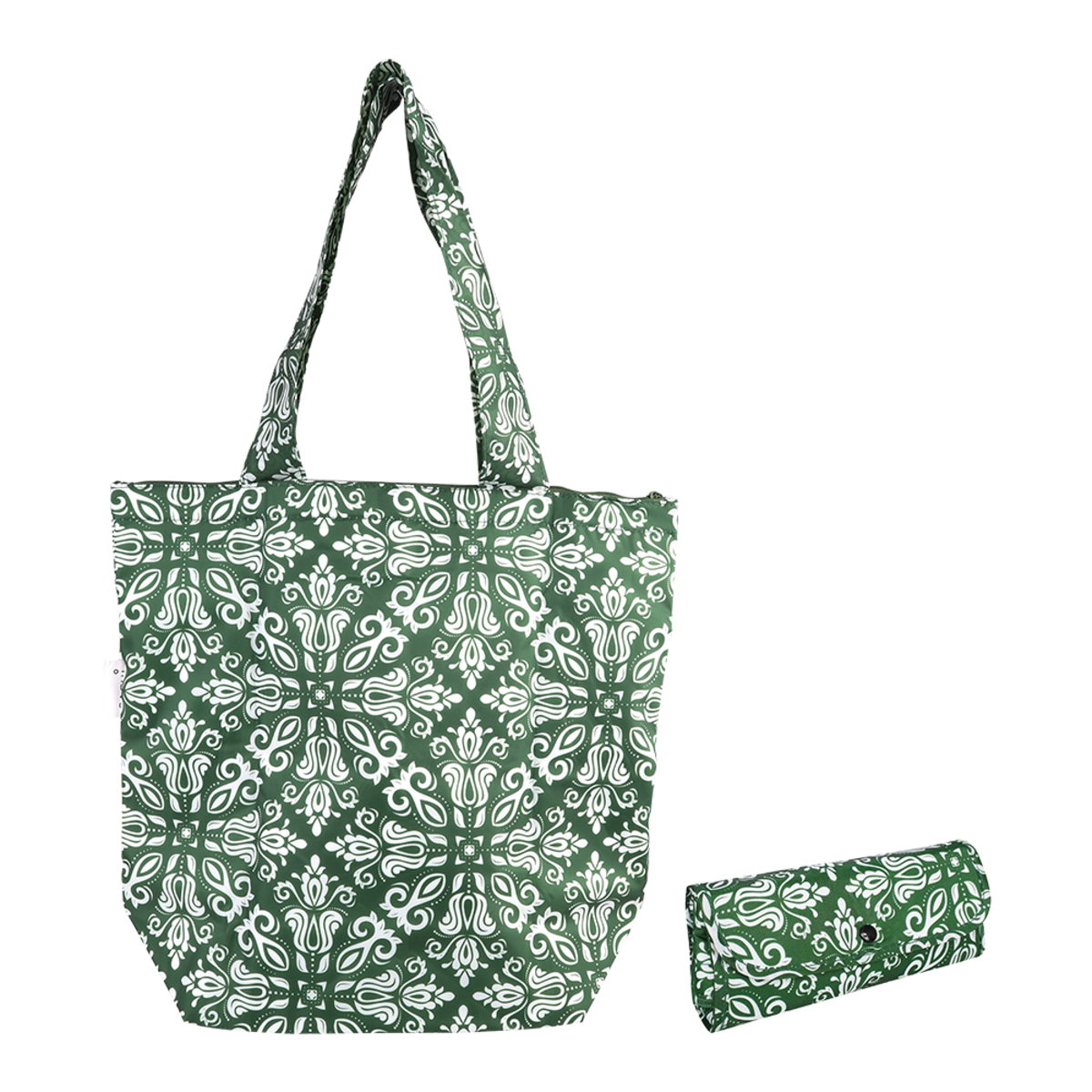 Insulated Market Tote - 12 Colors, Colour: Bohemian Green