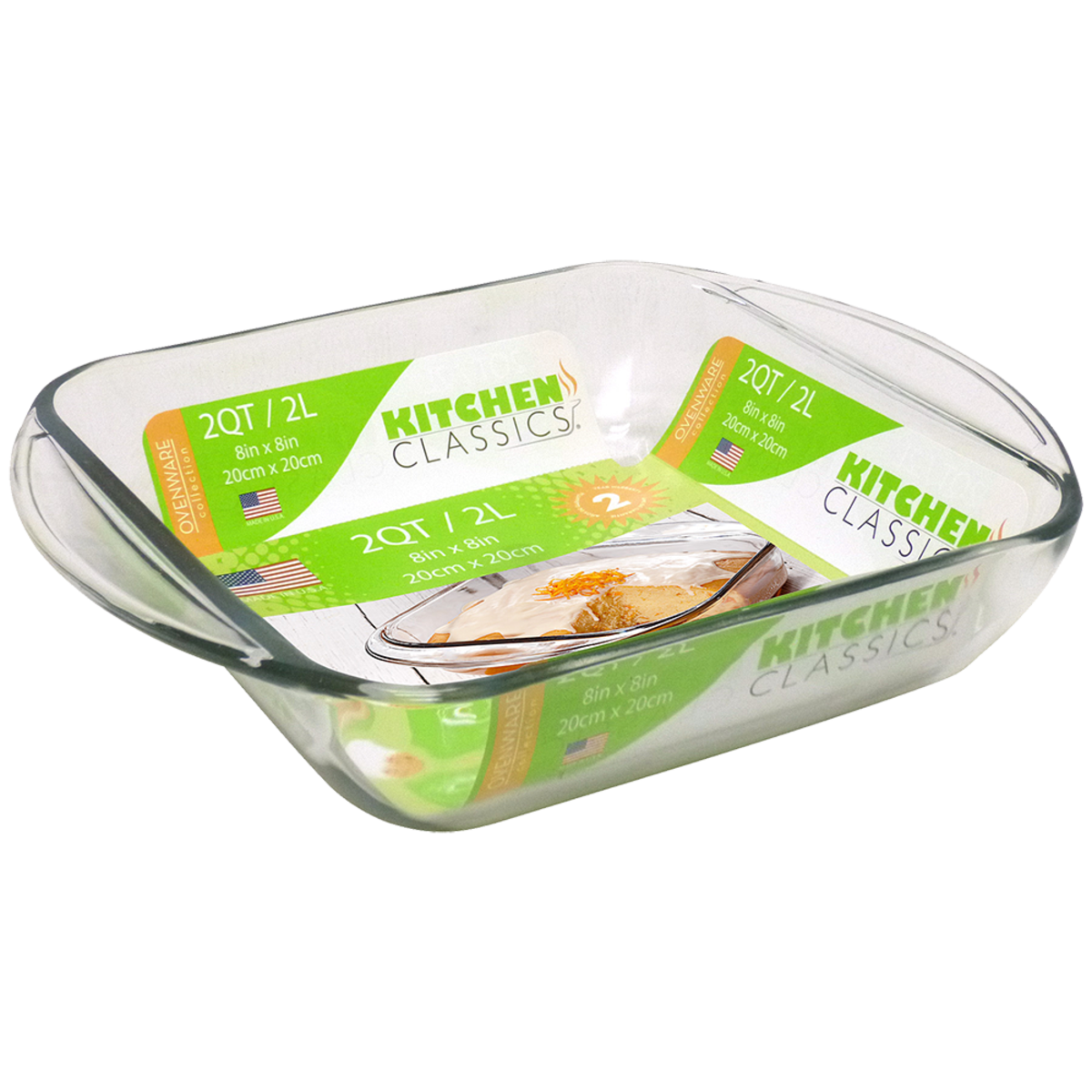 Square Baking Dish 2L 20 X 20Cm