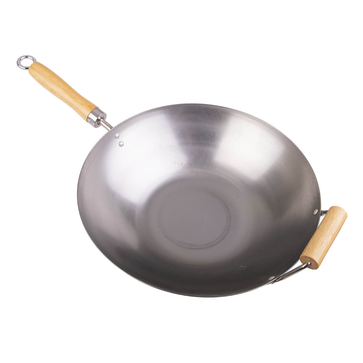 Carbon Steel Stir Fry Pan / Wok - 36Cm