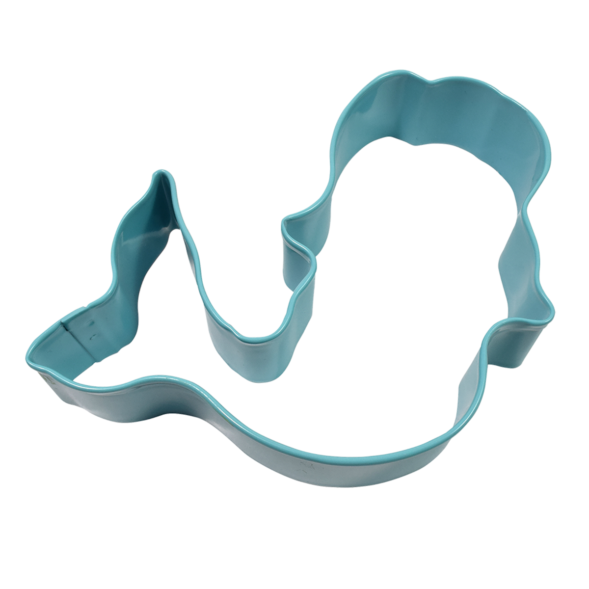 Mermaid Cookie Cutter 11.4cm - Blue, Colour: Blue