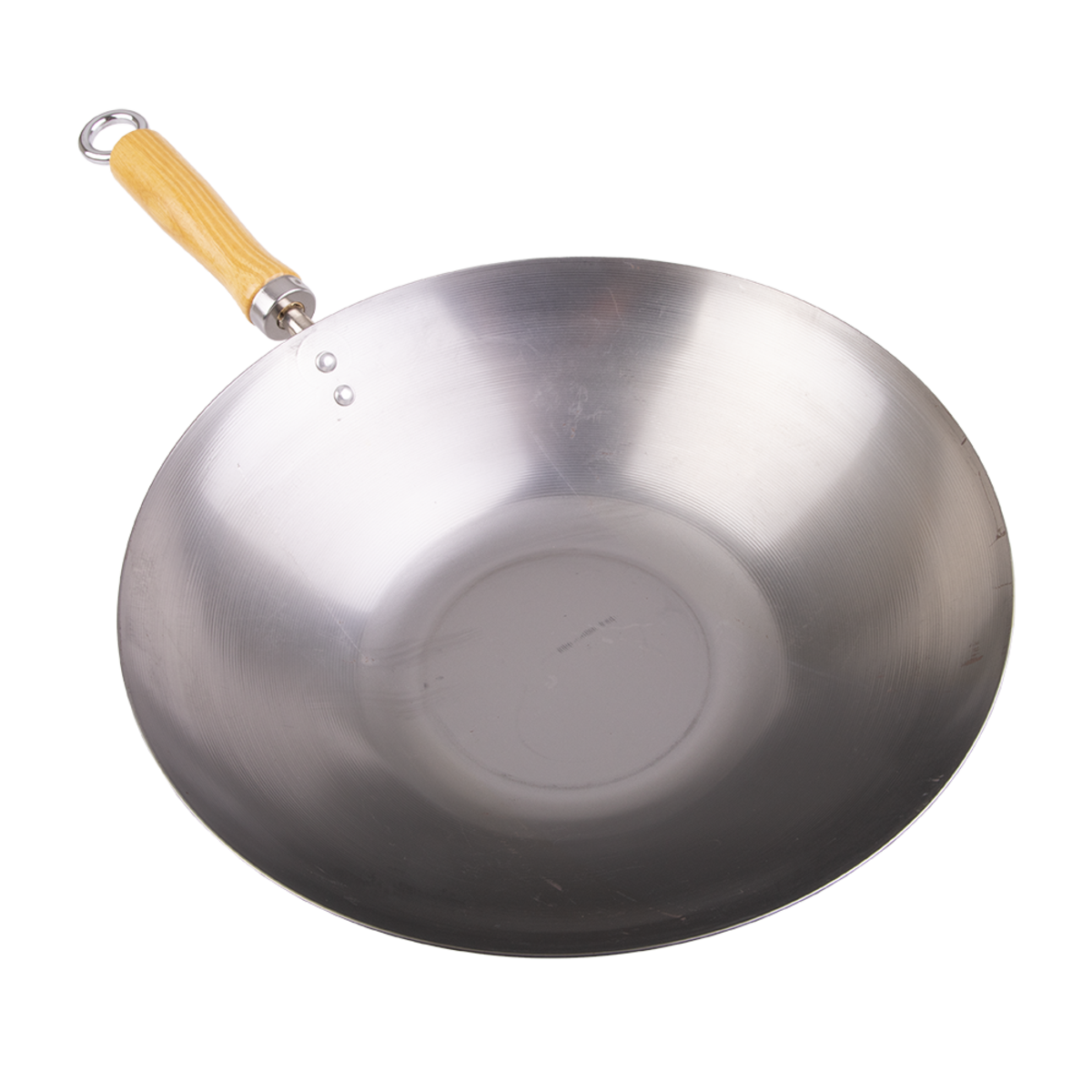 Carbon Steel Stir Fry Pan / Wok - 30Cm