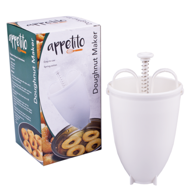 Plastic Doughnut Maker - White