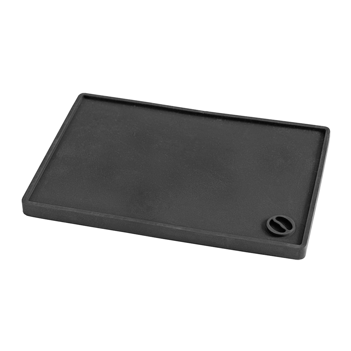 Tamper Mat 10cm X 15cm Black