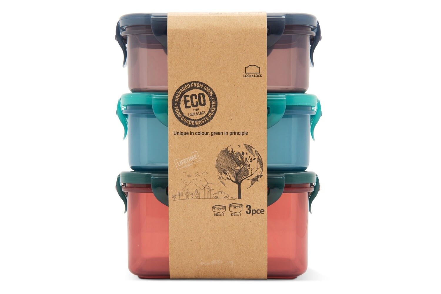 Eco 3pc Rectangular Set