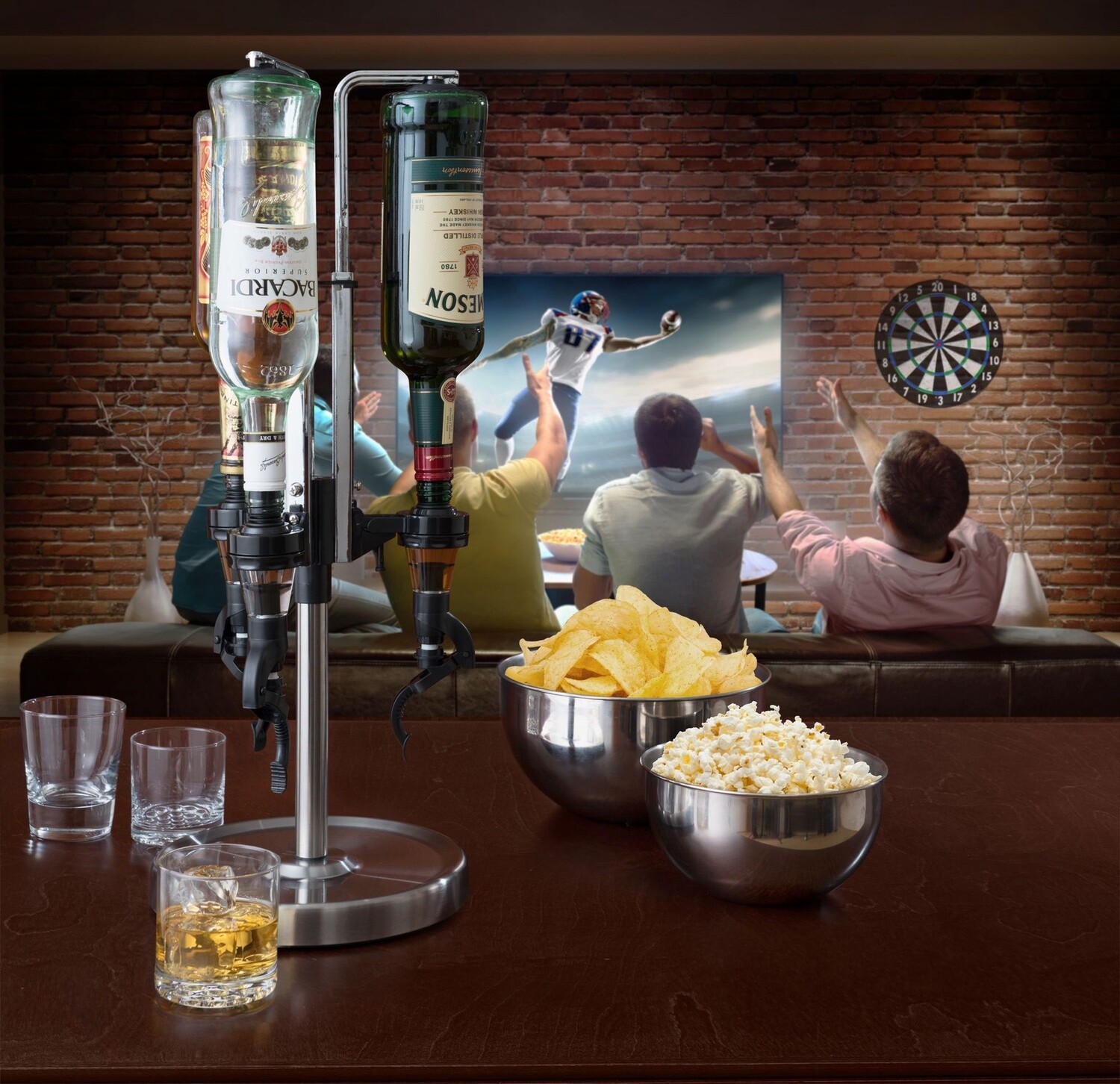 Pro 3 Bottle Revolving Dispenser